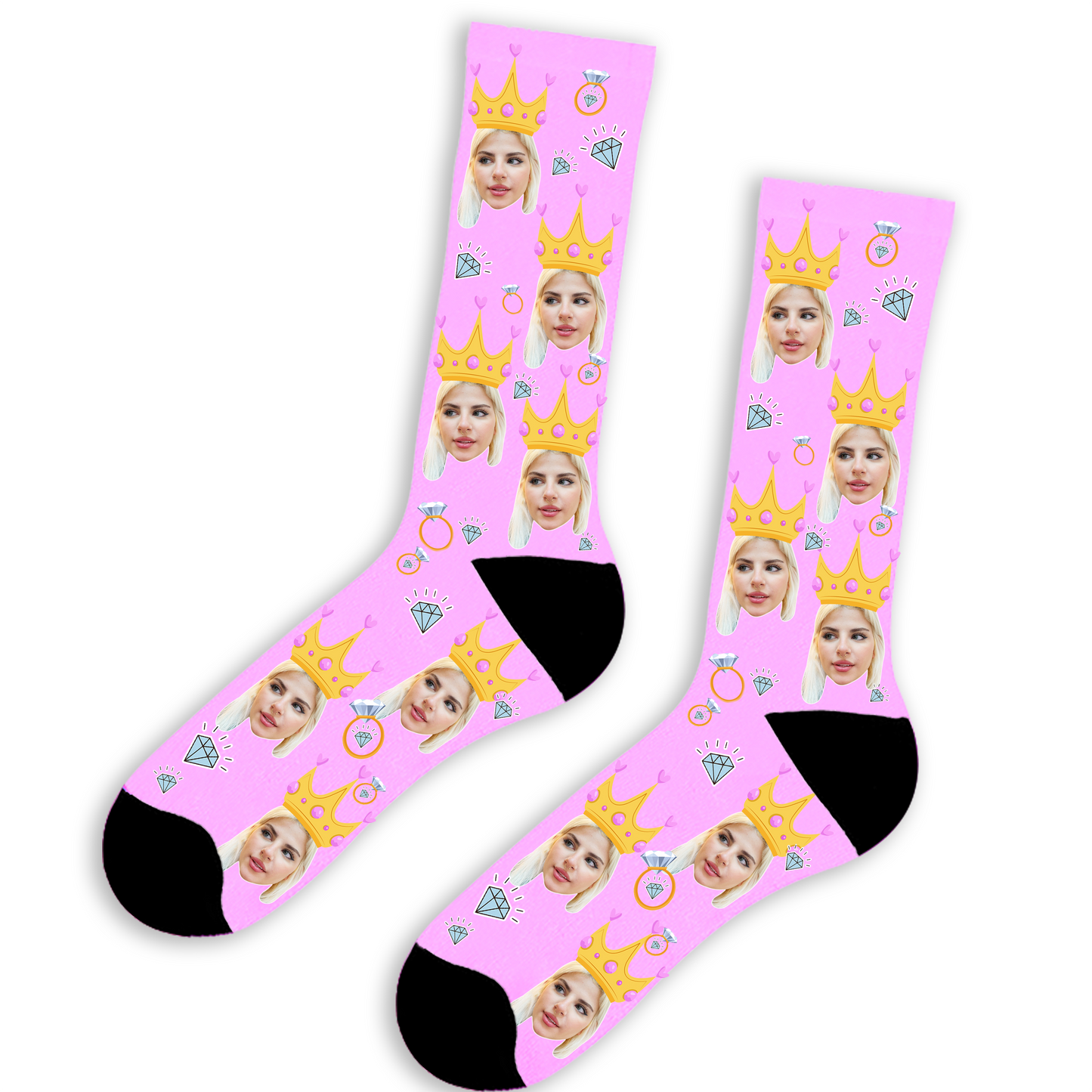 Princess Face Socks