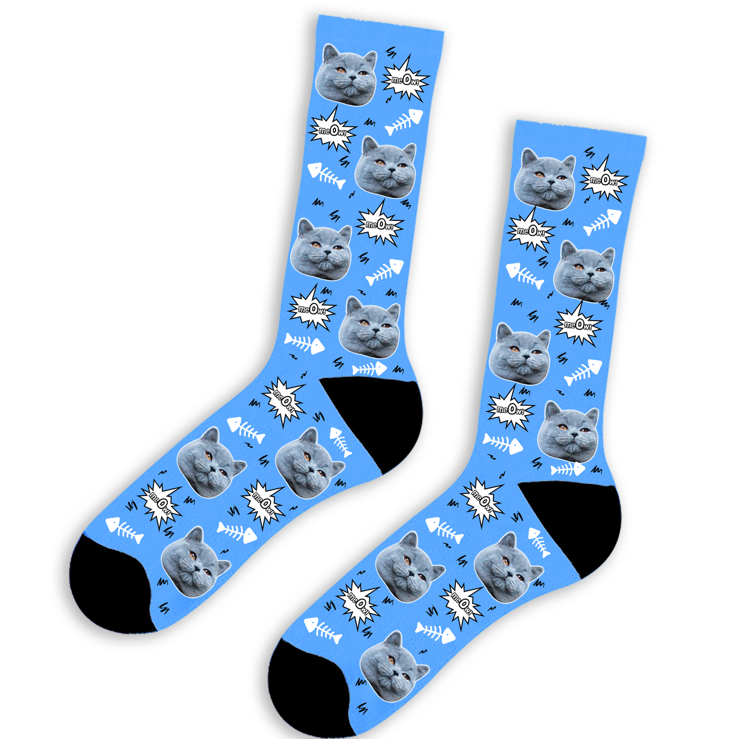 Meow Face Socks