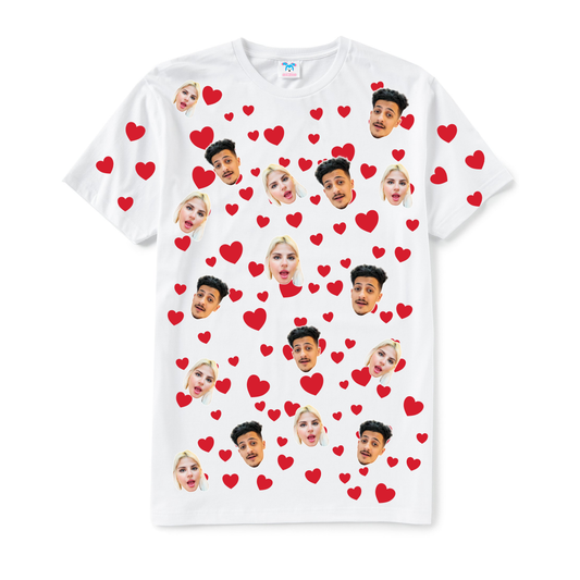 Hearts Face Shirt