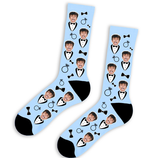 Groom Face Socks