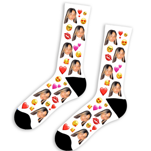 Emoji Face Socks